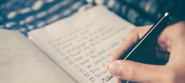 Website content checklist